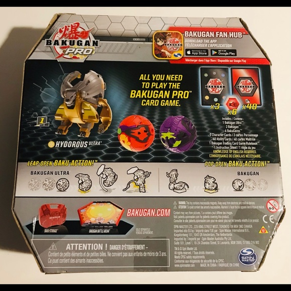 Bakugan Pro Shields of Vestroia 40 Card Deck Starter Set BATRIX ULTRA NIB - Picture 2 of 3